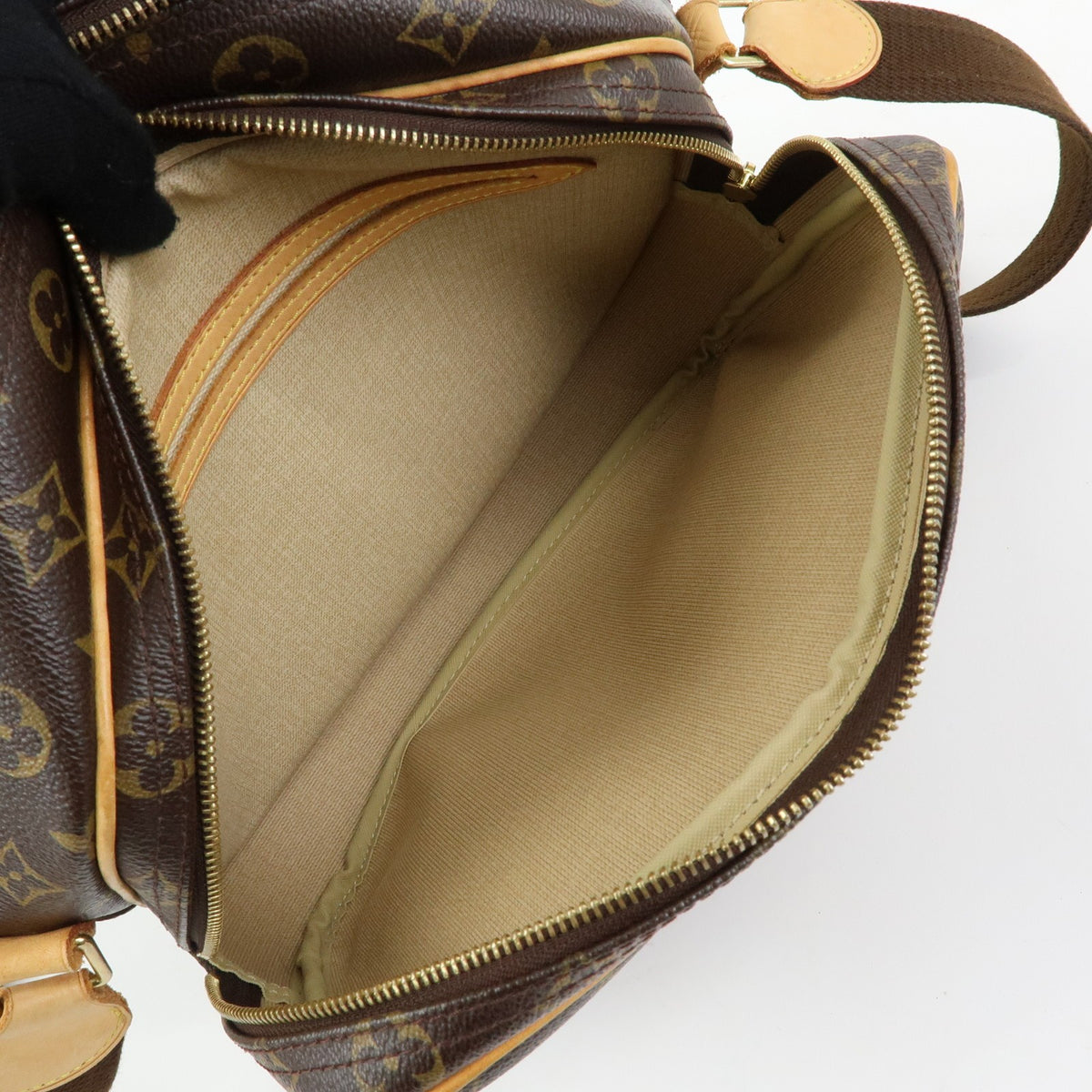 Louis Vuitton Reporter Monogram Canvas, Brown, Canvas, Shoulder Bag