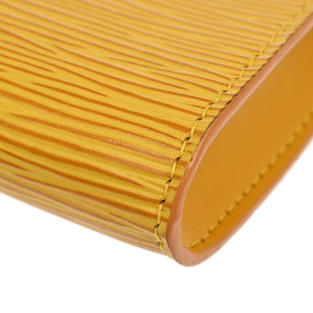Louis Vuitton Pochette Accessoires NM Epi Leather, Yellow, Leather, Clutch