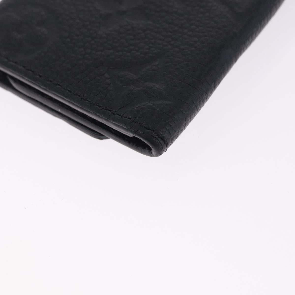 Louis Vuitton Multiclés 6 monogramme empreinte, Black, Leather, Wallet