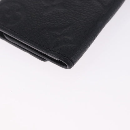 Louis Vuitton Multiclés 6 monogramme empreinte, Black, Leather, Wallet