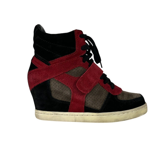 LIMITED ASH Bowie High Top Wedge Sneakers