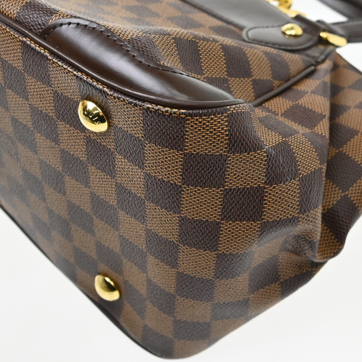 Louis Vuitton Verona Damier Ebene, Brown, Canvas, Tote Bag