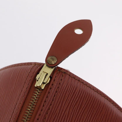 Louis Vuitton Speedy Epi Leather, Brown, Leather, Handbag