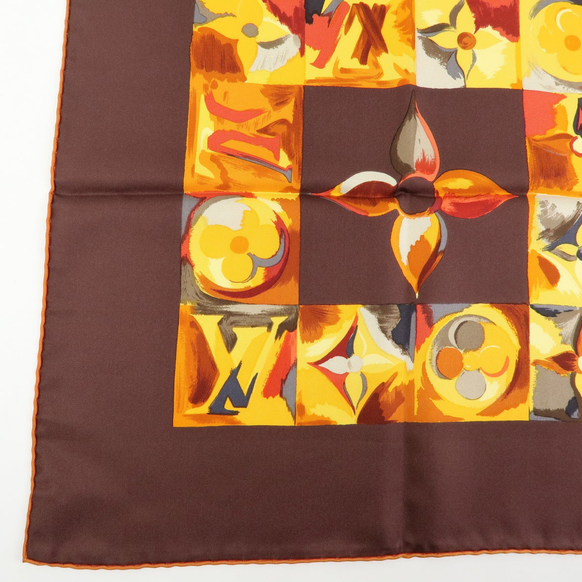Louis Vuitton Carré Silk, Multicolour, Silk, Scarf