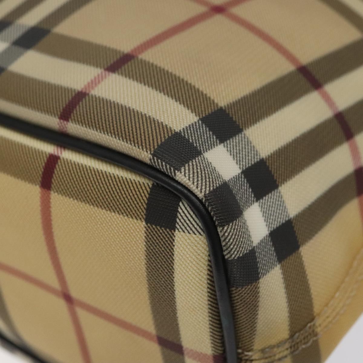 Burberry Nova Check Tote canvas check pattern, Beige, Canvas, Tote Bag