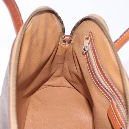 Celine Macadam Leather, Brown, PVC, Handbag