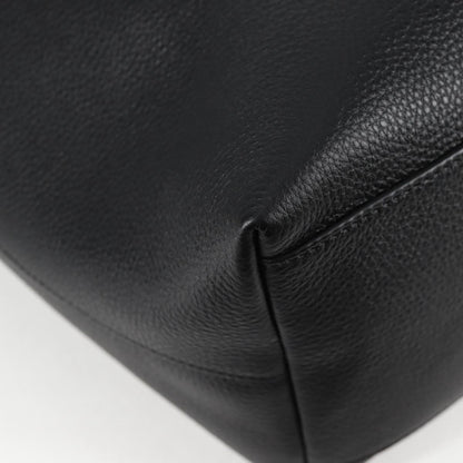 Versace Medusa Tote Leather, Black, Leather, Tote Bag