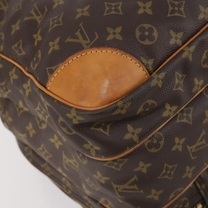 Louis Vuitton Sac Trois Poches Handbag Monogram Canvas, BROWN, CANVAS, Handbag