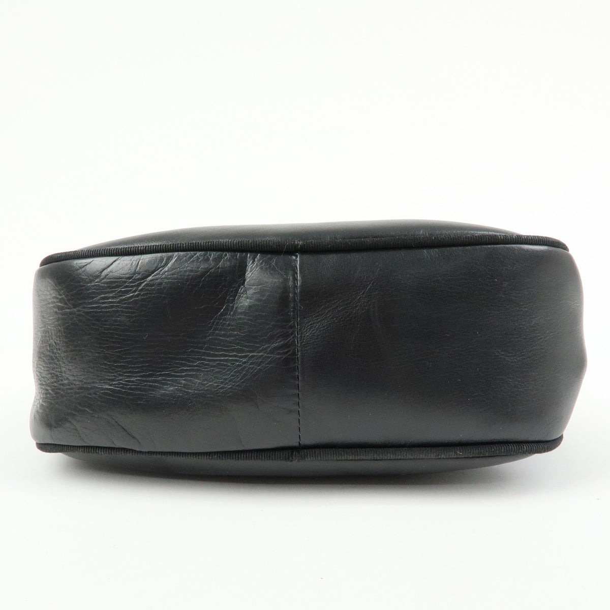 Salvatore Ferragamo Vara Bow Camera Leather, Black, Leather, Shoulder Bag