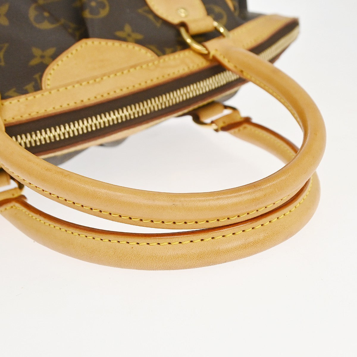 Louis Vuitton Tivoli Monogram Canvas, Brown, Canvas, Handbag
