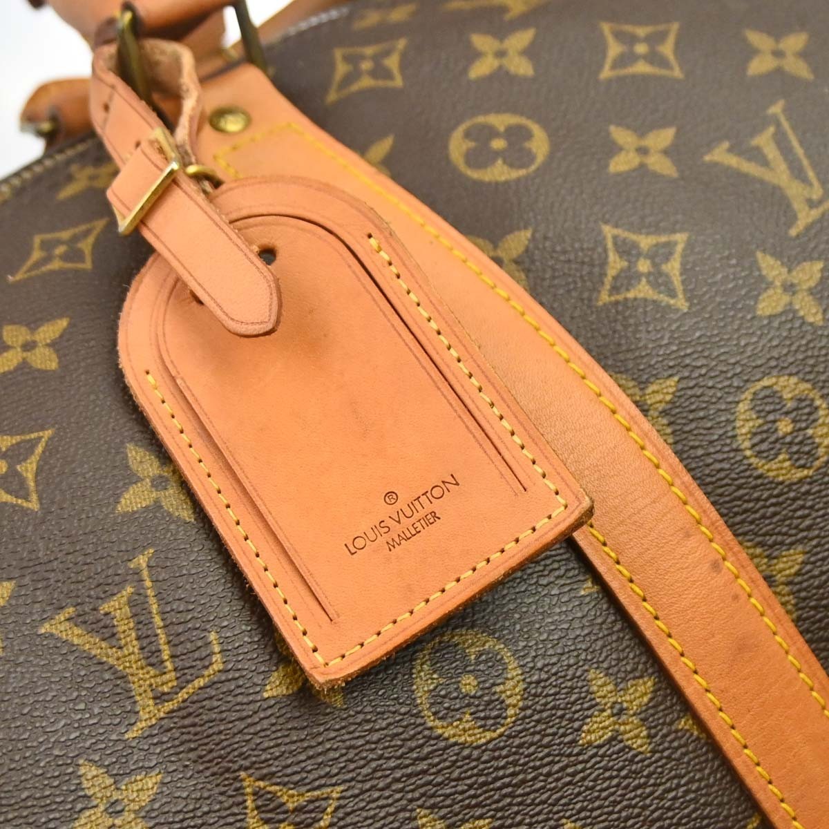 Louis Vuitton Keepall Monogram Canvas, Brown, Canvas, Travel Bag