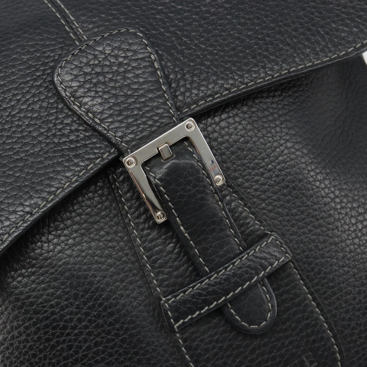 Loewe Vintage Leather, Black, Leather, Shoulder Bag