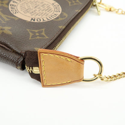 Louis Vuitton Pochette Accessoires Limited Edition Monogram Canvas, Brown, Canvas, Clutch