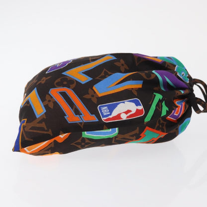 Louis Vuitton X NBA Monogram Canvas, Brown, Canvas, Clutch