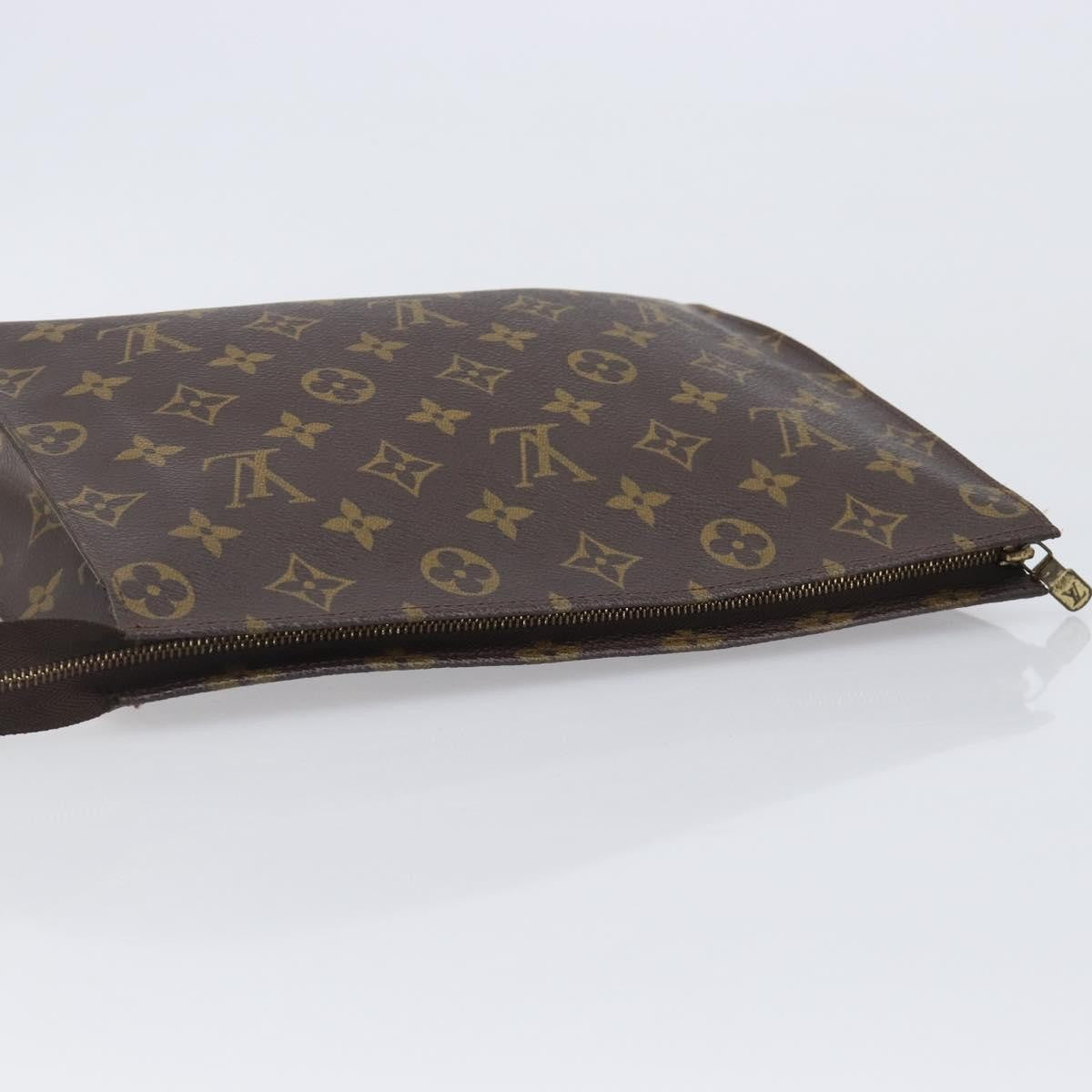 Louis Vuitton Toiletry Pouch Monogram Canvas, Brown, Canvas, Clutch