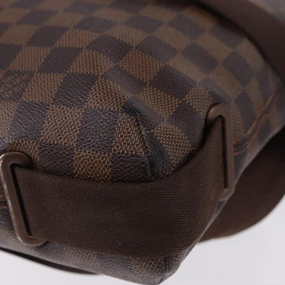 Louis Vuitton Brooklyn Damier Ebene, Brown, Canvas, Shoulder Bag