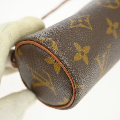 Louis Vuitton Papillon Pochette Monogram Canvas, Brown, Canvas, Clutch
