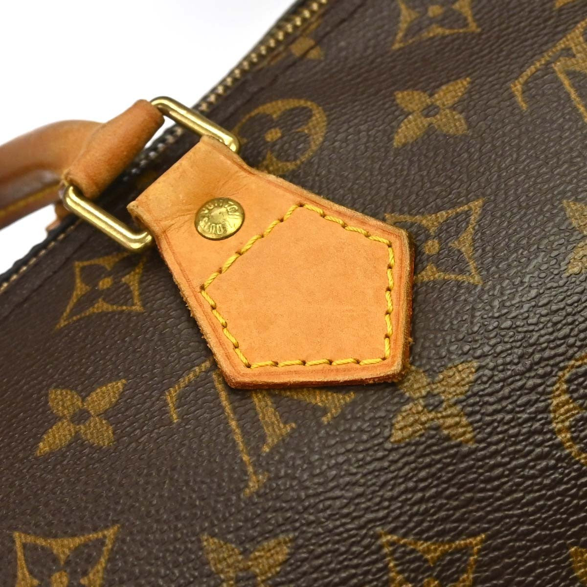 Louis Vuitton Speedy Monogram Canvas, Brown, Canvas, Handbag