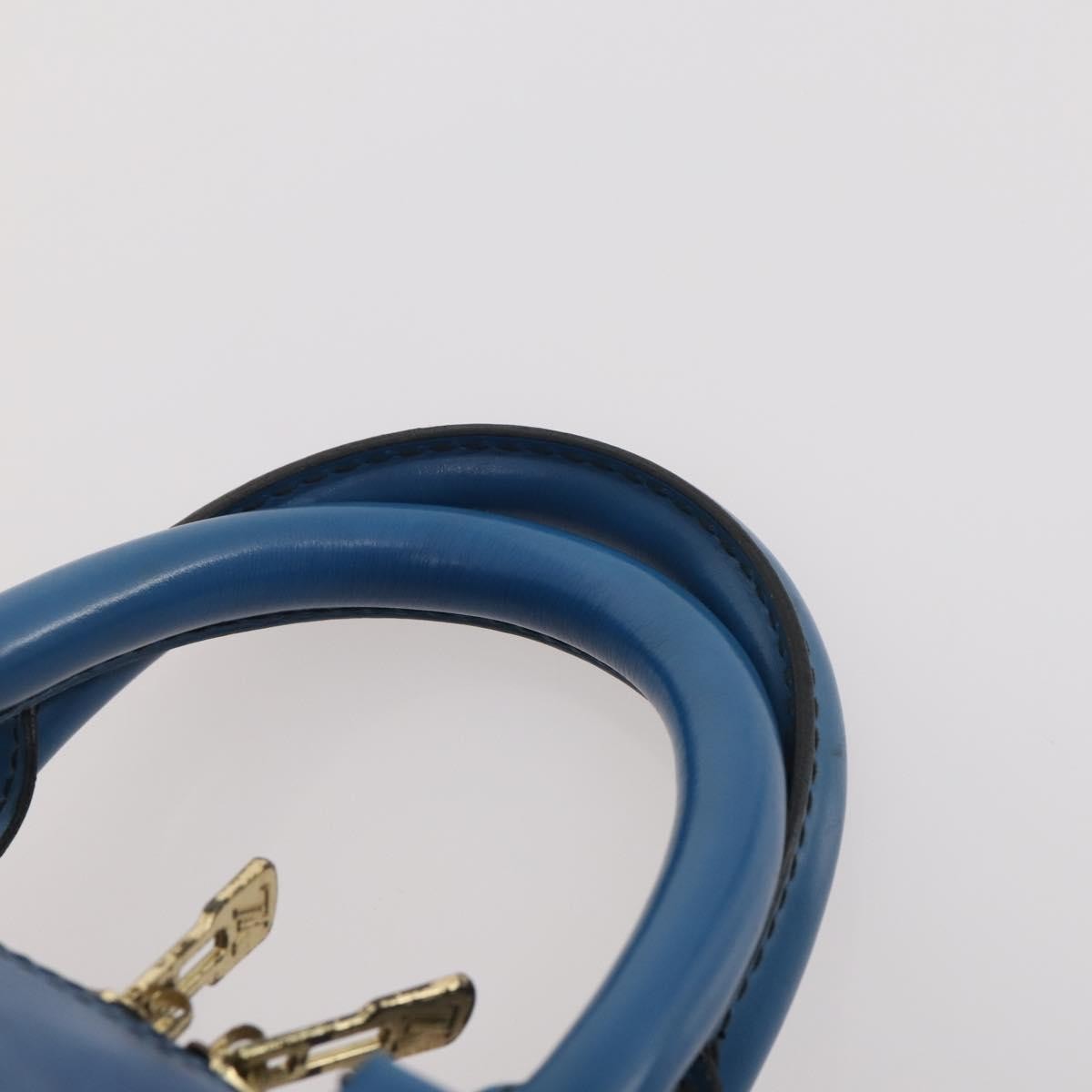Louis Vuitton Keepall Epi Leather, Blue, Leather, Travel Bag