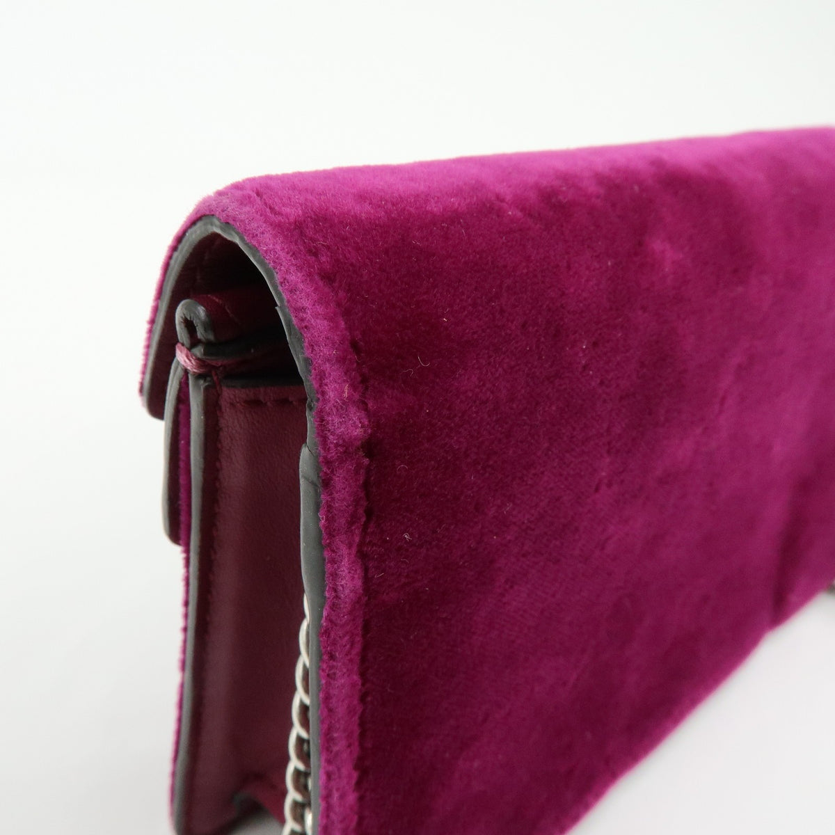 Gucci Dionysus Velvet, Purple, Velvet, Handbag