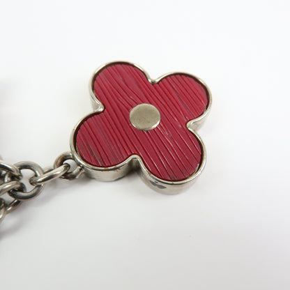 Louis Vuitton Fleur d'Epi Bag Charm Resin and Brass, Burgundy, Metal, Charm