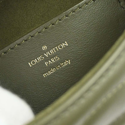 Louis Vuitton New Wave Multi Pochette Quilted Leather, Khaki, Leather, Shoulder Bag
