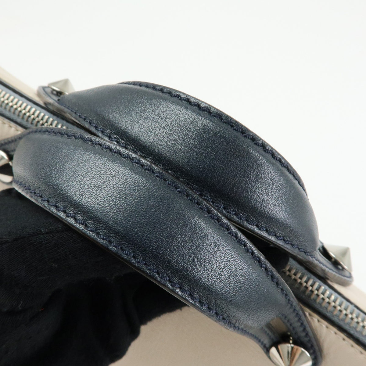 Fendi Selleria By The Way Satchel Leather, Neutral, Leather, Handbag