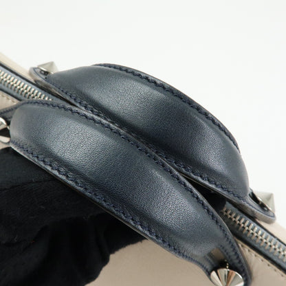 Fendi Selleria By The Way Satchel Leather, Neutral, Leather, Handbag