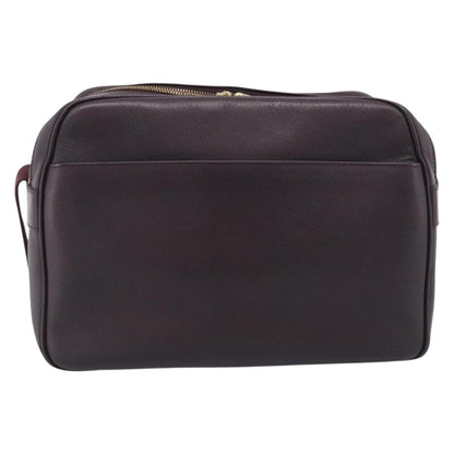 Louis Vuitton Reporter Taiga Leather, Burgundy, Leather, Shoulder Bag