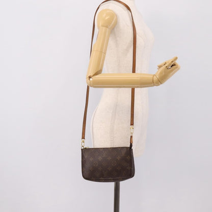 Louis Vuitton Pochette Accessoires NM Monogram Canvas, Brown, Canvas, Clutch