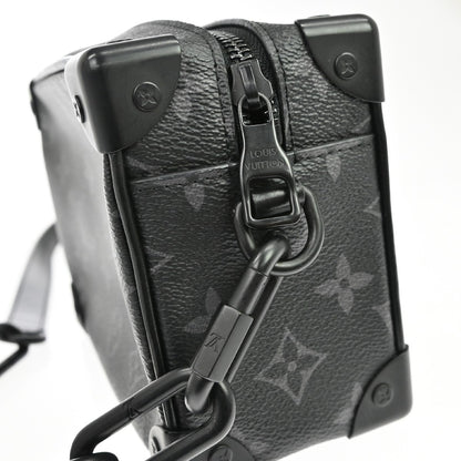 Louis Vuitton Soft Trunk Monogram Eclipse Canvas, Black, Canvas, Shoulder Bag