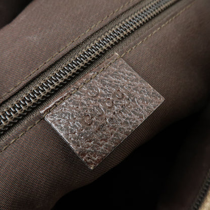 Gucci Web Strap Zip Messenger GG Canvas, Beige, Canvas, Handbag