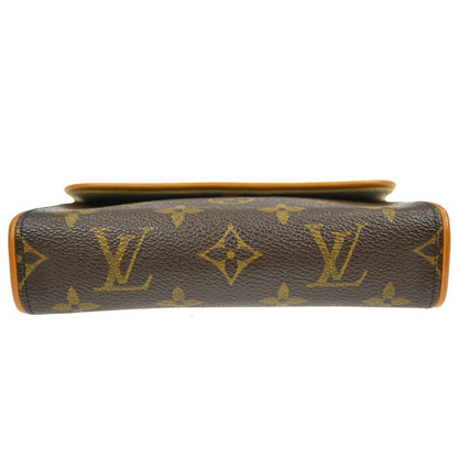 Louis Vuitton Florentine Canvas, Brown, Canvas, Clutch