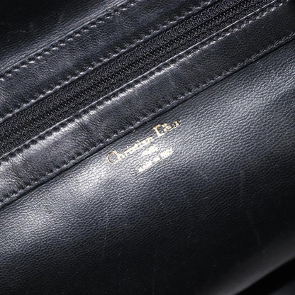 Christian Dior Handbag Leather, Navy, Leather, Handbag