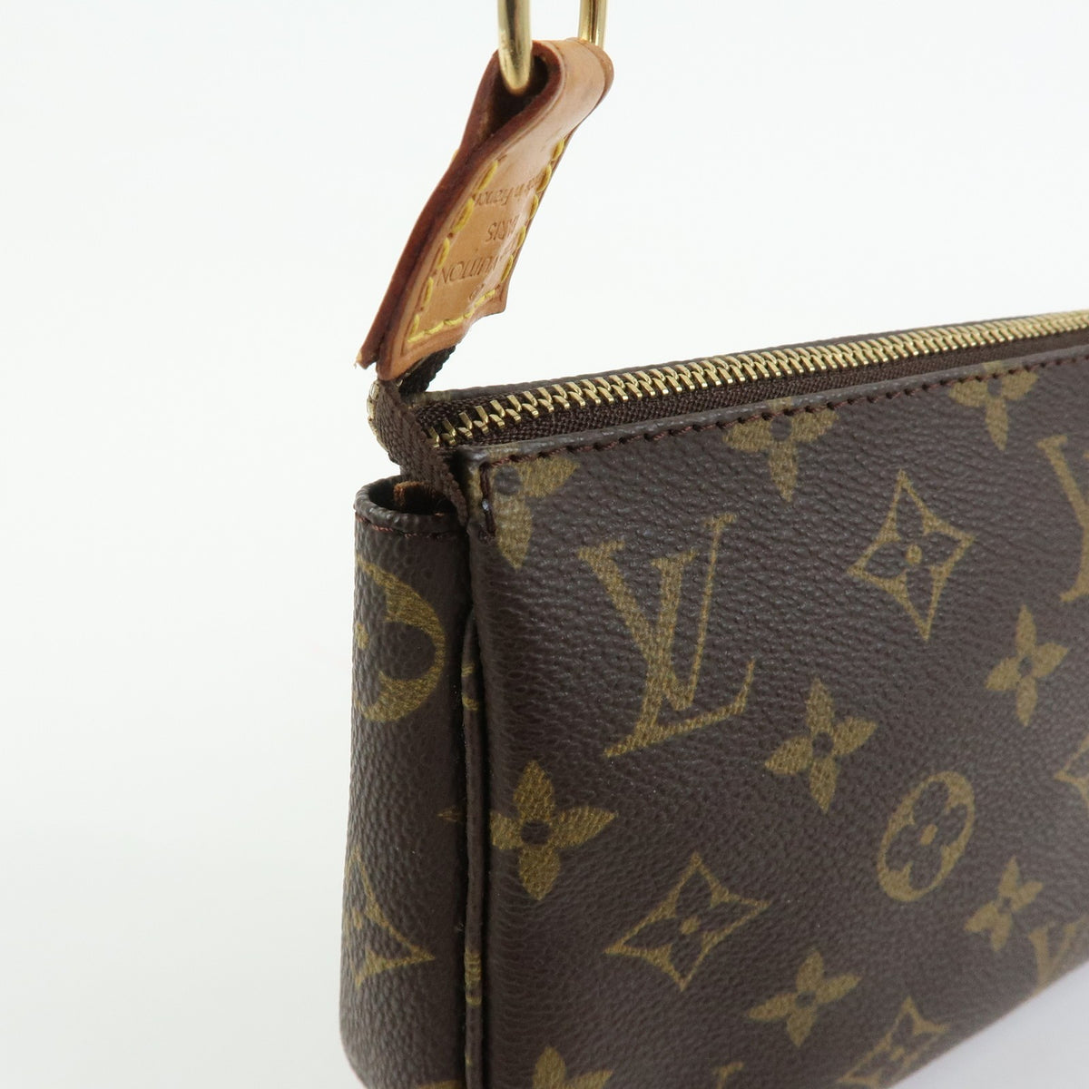 Louis Vuitton Pochette Accessoires NM Monogram Canvas, Brown, Canvas, Clutch