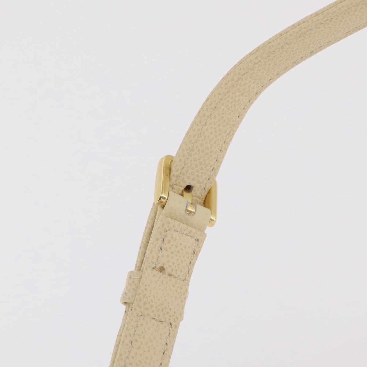 Valentino Garavani Vintage Leather, Beige, Leather, Shoulder Bag