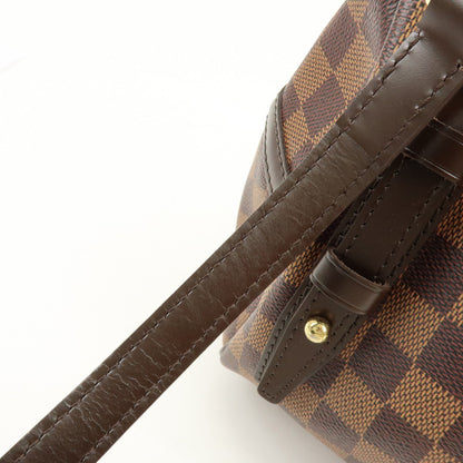 Louis Vuitton Rivington Satchel Damier, Brown, Canvas, Handbag