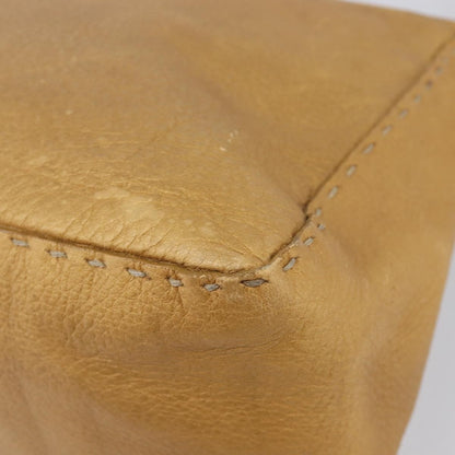 Fendi Selleria Leather, Brown, Leather, Shoulder Bag