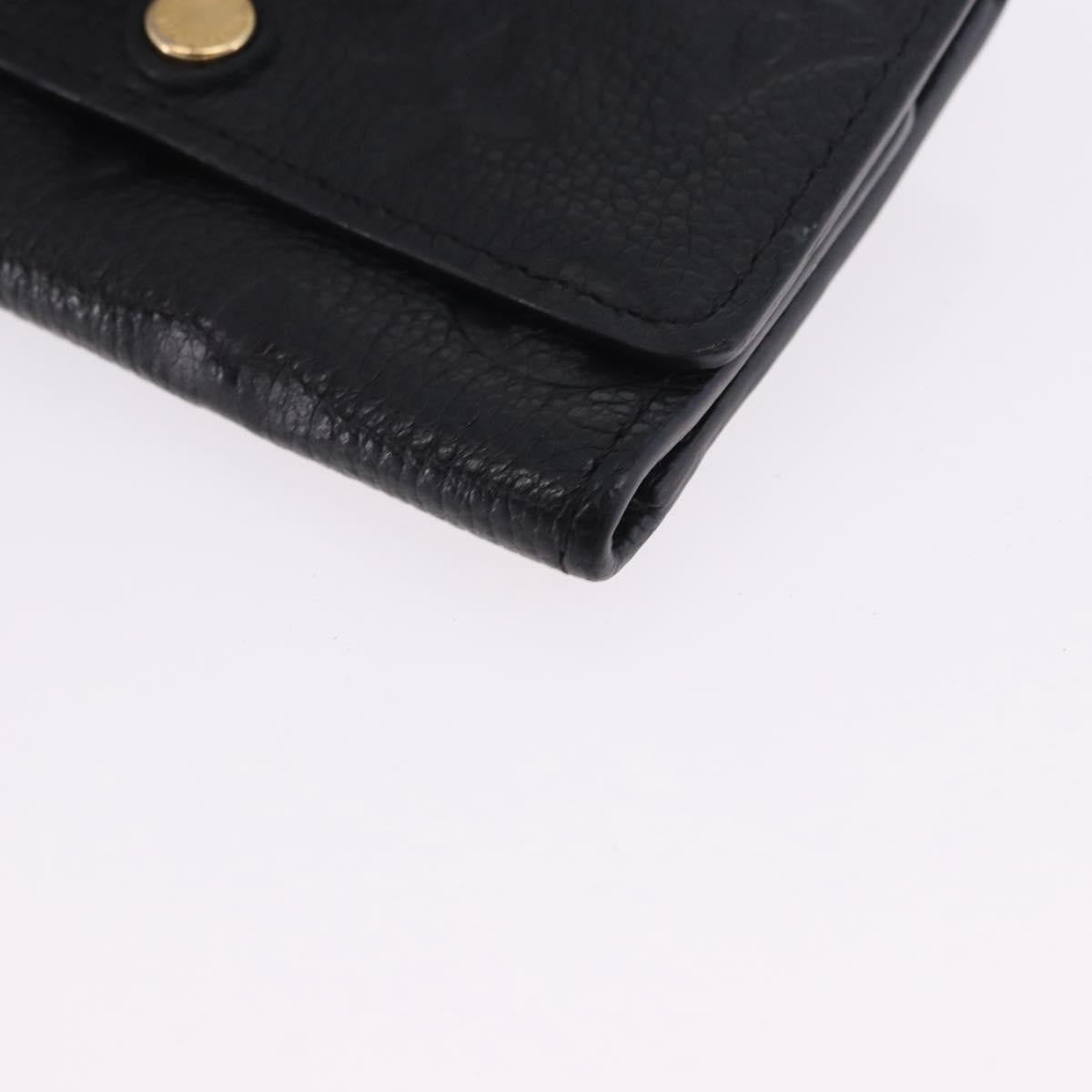 Louis Vuitton Multiclés 6 monogramme empreinte, Black, Leather, Wallet