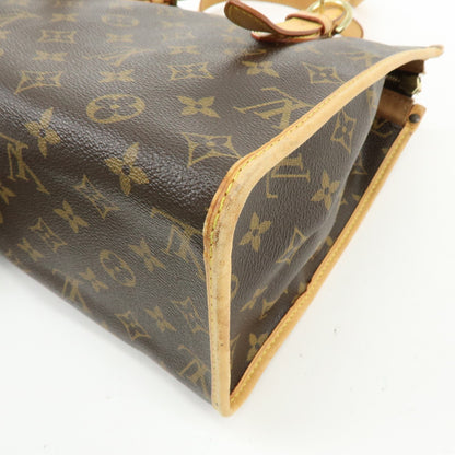 Louis Vuitton Popincourt Monogram Canvas, Brown, Canvas, Shoulder Bag