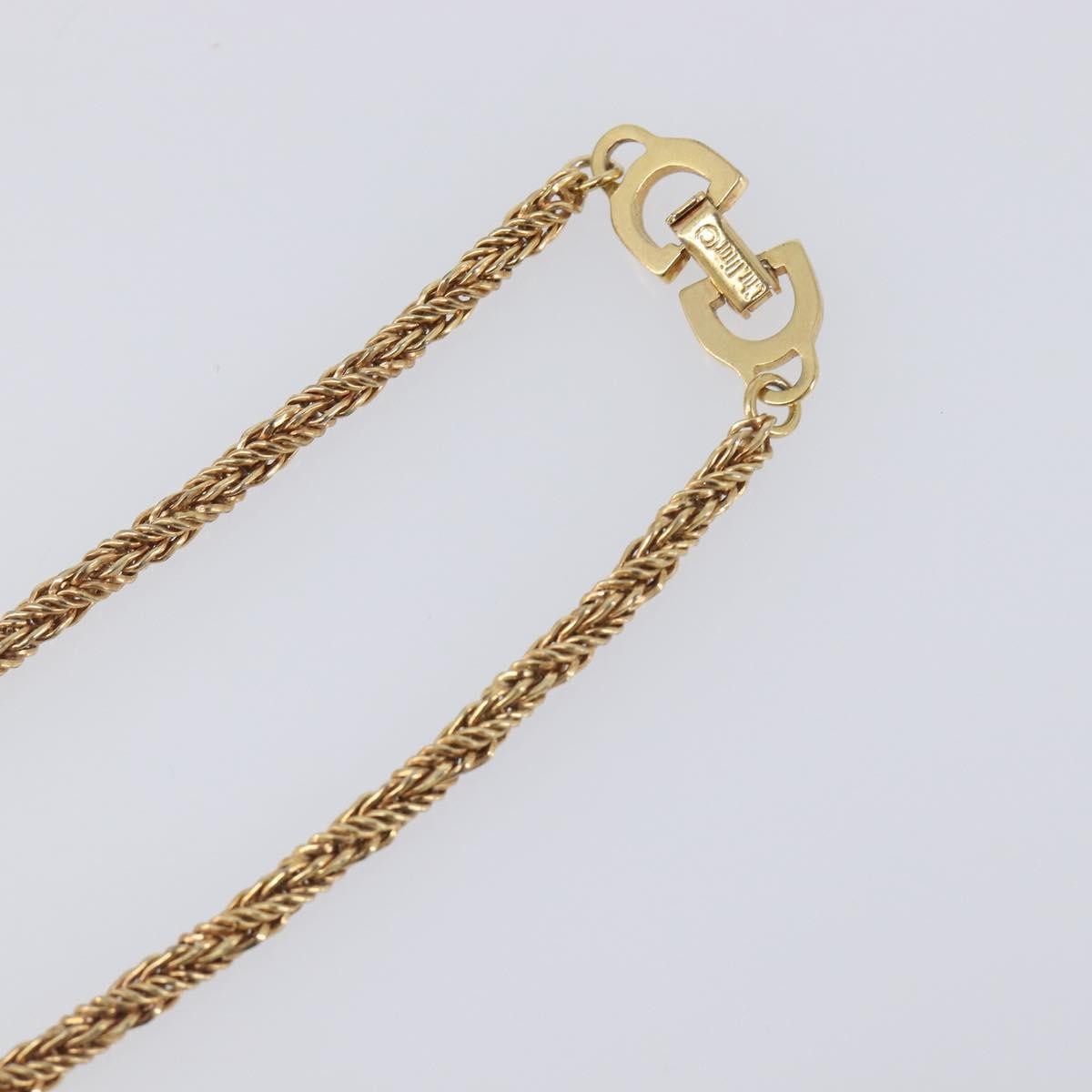 Christian Dior CD Logo Metal, Gold, Metal, Bracelet