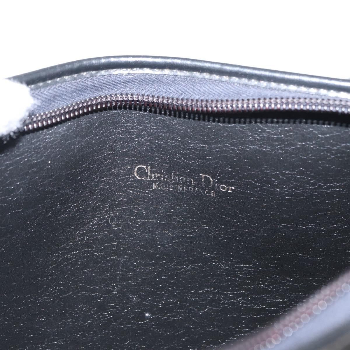 Christian Dior Vintage CD trotter Canvas, Black, Canvas, Shoulder Bag