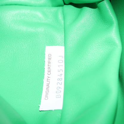 Bottega Veneta BV Twist Leather, Green, Leather, Handbag
