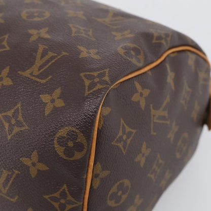 Louis Vuitton Speedy Monogram Canvas, Brown, Canvas, Handbag