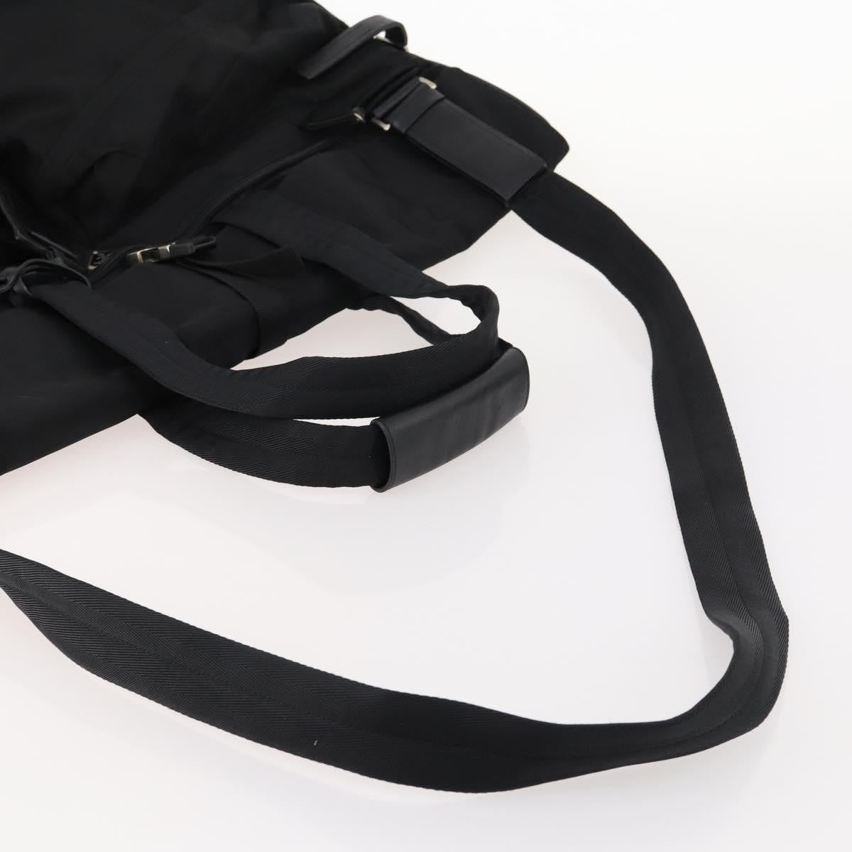 Prada Garment Carrier Tessuto, Black, Nylon, Handbag