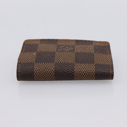 Louis Vuitton Cuff Case Monogram Damier, Brown, Canvas, Wallet