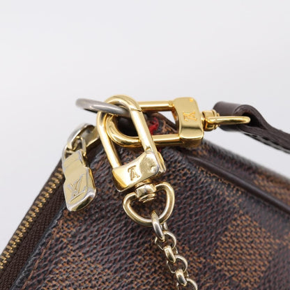 Louis Vuitton Eva Damier, Brown, Canvas, Handbag
