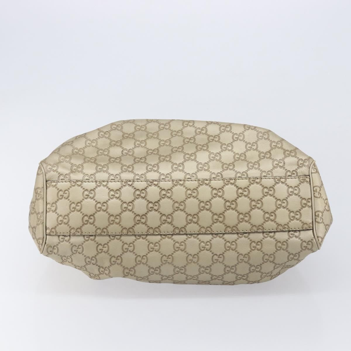 Gucci Sukey Guccissima Leather, Gold, Canvas, Tote Bag