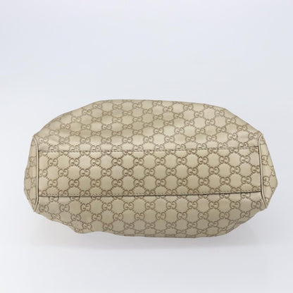 Gucci Sukey Guccissima Leather, Gold, Canvas, Tote Bag