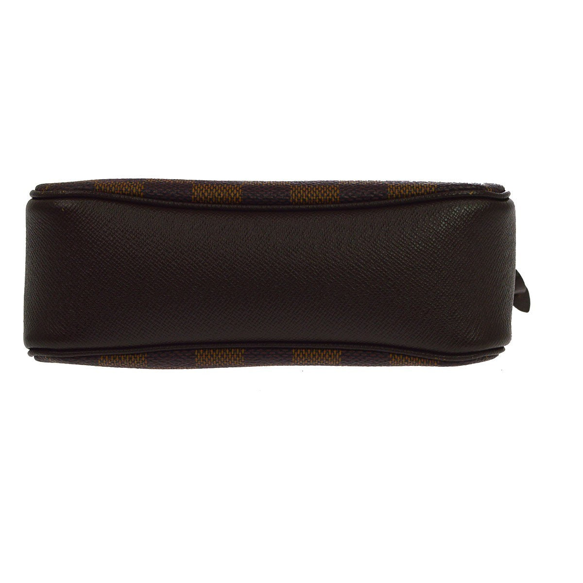 Louis Vuitton Trousse Make Up Damier, Brown, Canvas, Clutch